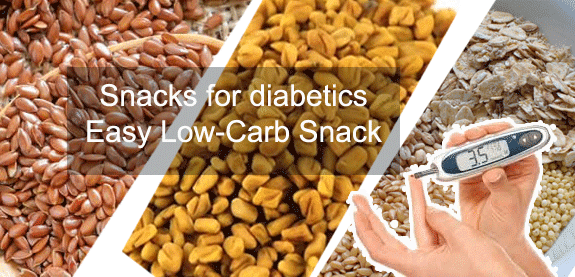 Snacks for diabetics