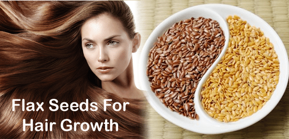 Flax seeds for hair growth