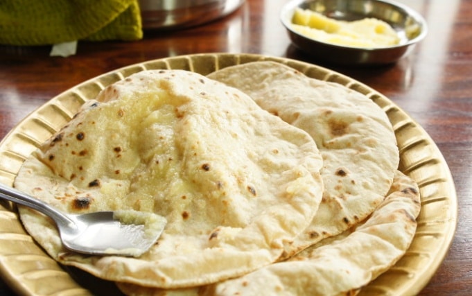 Rotis with Ghee