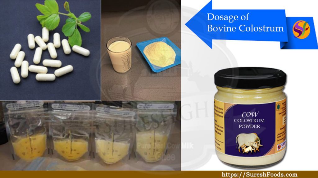 Dosage of bovine colostrum : SalesBabu.com