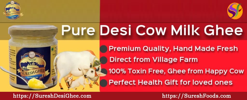 Pure Desi Cow Ghee : SureshFoods.com