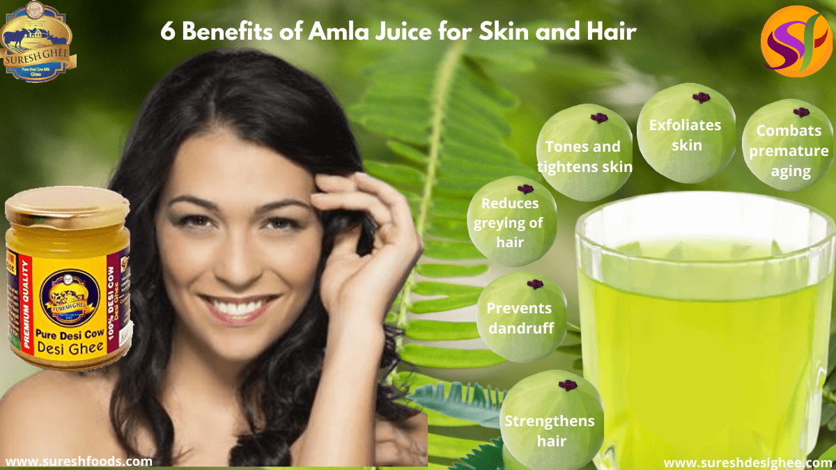Amla Juice - Benefits for Skin and Hair 