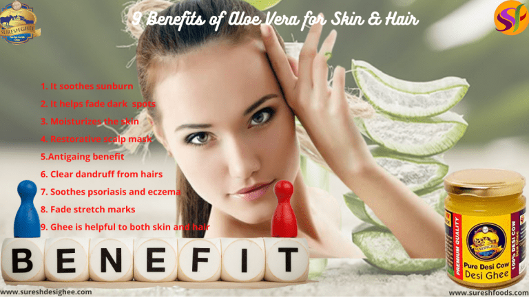 9 Health Benefits of Aloe Vera for Skin & Hair