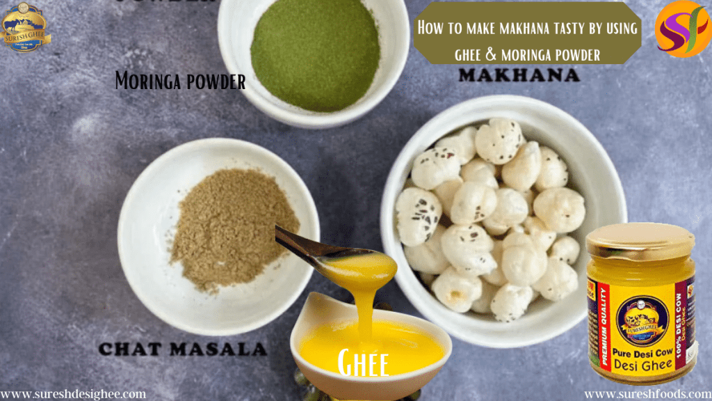 How to use moringa powder in a makhana