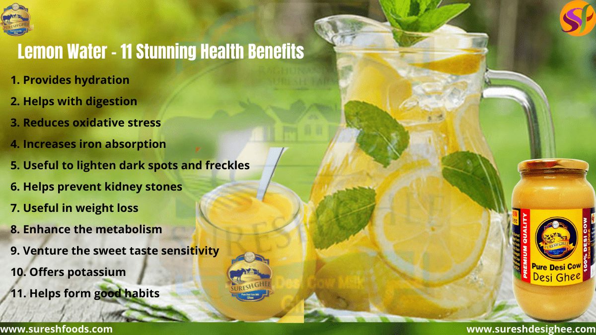 11 Stunning Health Benefits of Lemon Water