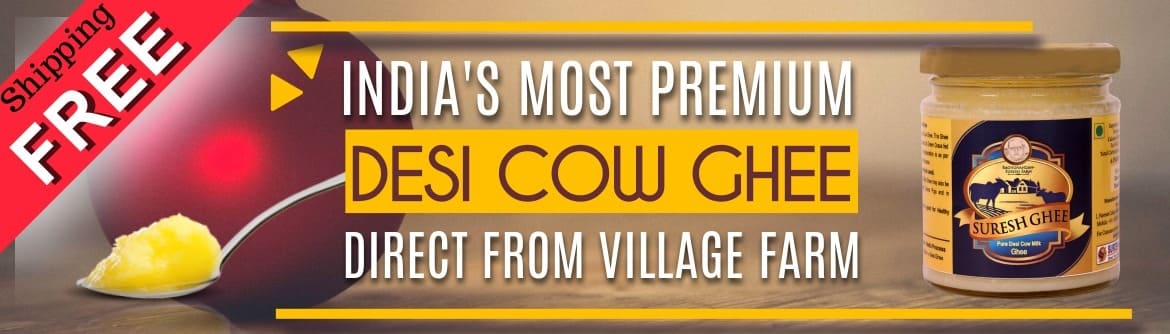 Premium Desi Cow Ghee: SureshFoods.com