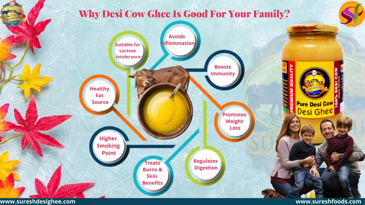 Desi cow ghee: Superfood for your family health