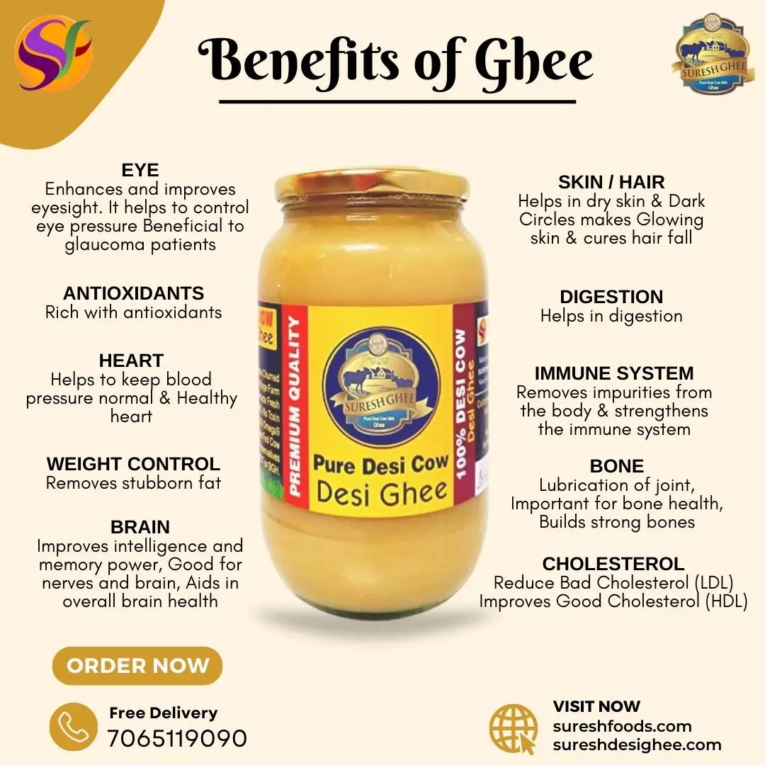 benefits of ghee